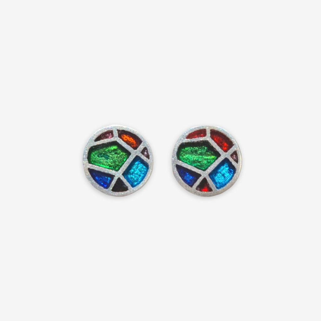 aretes circulo con filamentos